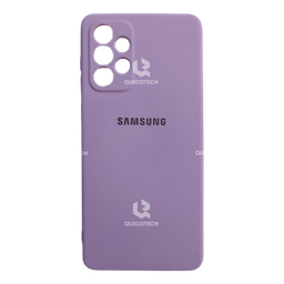 [78.303-MO] Silicon Cover For Samsung A73, Purple