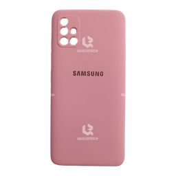 [81.303-MO] Silicon Cover For Samsung A51, Light Pink