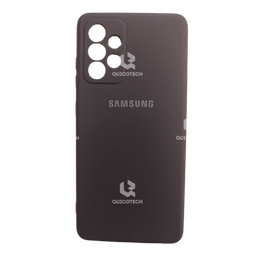[82.303-MO] Silicon Cover For Samsung A52, Black