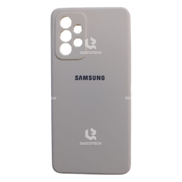 [85.303-MO] Silicon Cover For Samsung A52 5G, Milk White