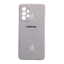 [86.303-MO] Silicon Cover For Samsung A52 5G, White