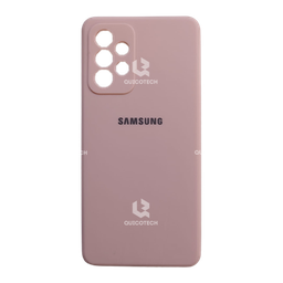 [87.303-MO] Silicon Cover For Samsung A52 5G, Light Pink