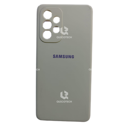 [98.303-MO] Silicon Cover For Samsung A53, Olive Green