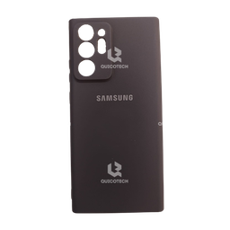 [112.303-MO] Silicon Cover For Samsung S20 Ultra, Black