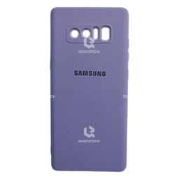 [114.303-MO] Silicon Cover For Samsung Note 8, Blue