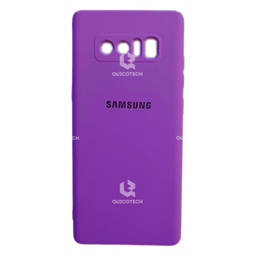 [115.303-MO] Silicon Cover For Samsung Note 8, Purple
