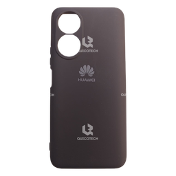 [126.303-MO] Silicon Cover For Huawei Honor X7, Black