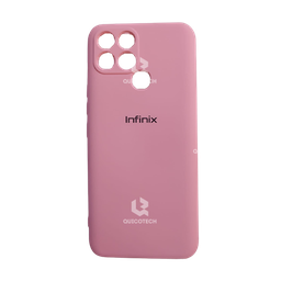 [137.303-MO] Silicon Cover For Infinix Smart 6, Light Pink
