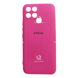 [138.303-MO] Silicon Cover For Infinix Smart 6, Pink