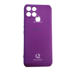 [139.303-MO] Silicon Cover For Infinix Smart 6, Purple