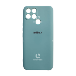 [140.303-MO] Silicon Cover For Infinix Smart 6, Sky Blue