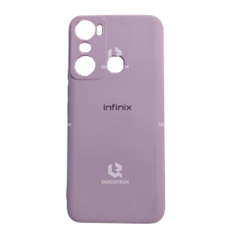 [142.303-MO] Silicon Cover For Infinix Hot 20i, Light Purple