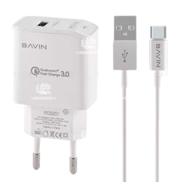[MO] BAVIN Type C Fast Charger PC505Y 3.0A, White
