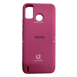 [157.303-MO] Silicon Cover For Tecno, Spark 6 Go, Dark Pink