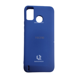 [158.303-MO] Silicon Cover For Tecno, Spark 6 Go, Blue