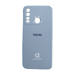 [161.303-MO] Silicon Cover For Tecno, Spark 8, Blue