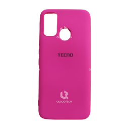[164.303-MO] Silicon Cover For Tecno, Spark 7, Pink