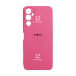 [166.303-MO] Silicon Cover For Tecno, Pova 4, Pink
