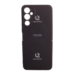 [167.303-MO] Silicon Cover For Tecno, Pova 4, Black