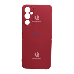 [172.303-MO] Silicon Cover For Tecno, Pova 4, Dark Red