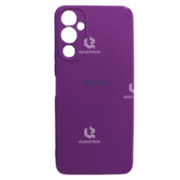 [173.303-MO] Silicon Cover For Tecno, Pova 4, Dark Purple