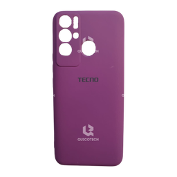 [180.303-MO] Silicon Cover For Tecno, Pova Neo, Dark Purple
