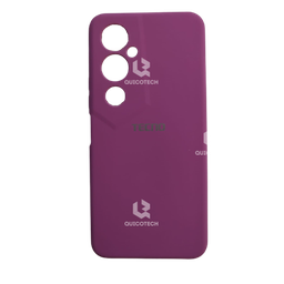 [185.303-MO] Silicon Cover For Tecno, Pova 4 Pro, Dark Purple