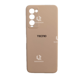 [193.303-MO] Silicon Cover For Tecno, Camon 18, White