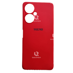 [205.303-MO] Silicon Cover For Tecno, Camon 19 - 19 Pro, Red