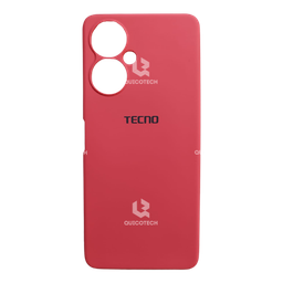[207.303-MO] Silicon Cover For Tecno, Camon 19 - 19 Pro, Light Red