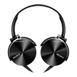 [1.6528-MO] SONY Headphone T450 Extra Bass, Black