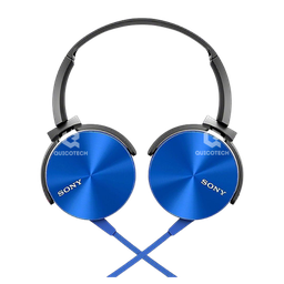[2.6528] SONY Headphone T450 Extra Bass, Blue