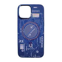 [27.7097-MO] Mostreet Cover For iPhone 13 6.1", Blue