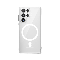 [20.6805-MO] Cover Magnetic, Transparent, For Samsung Galaxy S22 Ultra