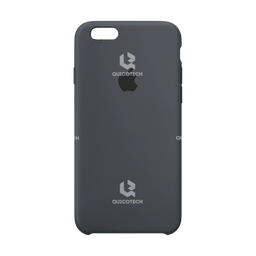 [2.5308-MO] Silicone Case For iPhone 6 (s), Black