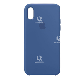 [26.5308-MO] Silicone Case For iPhone X/Xs, Dark Blue