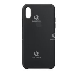 [29.5308-MO] Silicone Case For iPhone X/Xs, Black