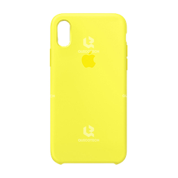 [37.5308-MO] Silicone Case For iPhone Xr, Yellow