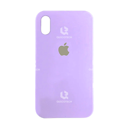 [39.5308-MO] Silicone Case For iPhone Xr, Lavender Purple