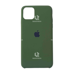 [43.5308-MO] Silicone Case For iPhone 11, Olive Green