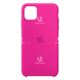 [51.5308-MO] Silicone Case For iPhone 11 Pro Max, Pink Purple