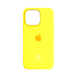 [3.6992-MO] Silicone Case For iPhone 14, Yellow