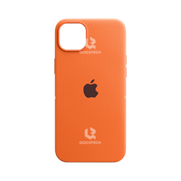 [5.6992-MO] Silicone Case For iPhone 14, Orange