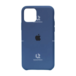 [7.6992-MO] Silicone Case For iPhone 14, Dark Blue