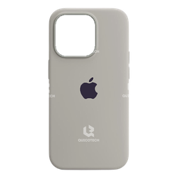 [8.6992-MO] Silicone Case For iPhone 14, Beige