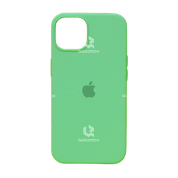 [11.6992-MO] Silicone Case For iPhone 14, Light Green