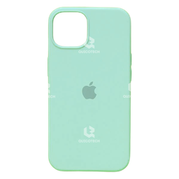 [12.6992-MO] Silicone Case For iPhone 14, Sky Blue