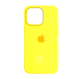 [64.5308-MO] Silicone Case For iPhone 13 Pro Max, Yellow