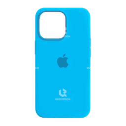 [87.5308-MO] Silicone Case For iPhone 13, Sea Blue