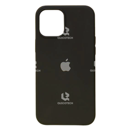 [90.5308-MO] Silicone Case For iPhone 12 Pro Max, Black